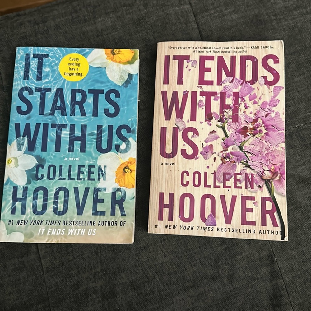 Colleen Hoover It Starts With Us and Ends With Us